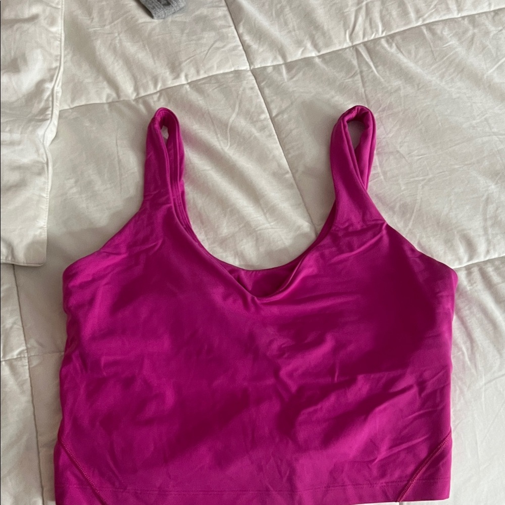 Sonic Pink Lululemon Align Tank Top